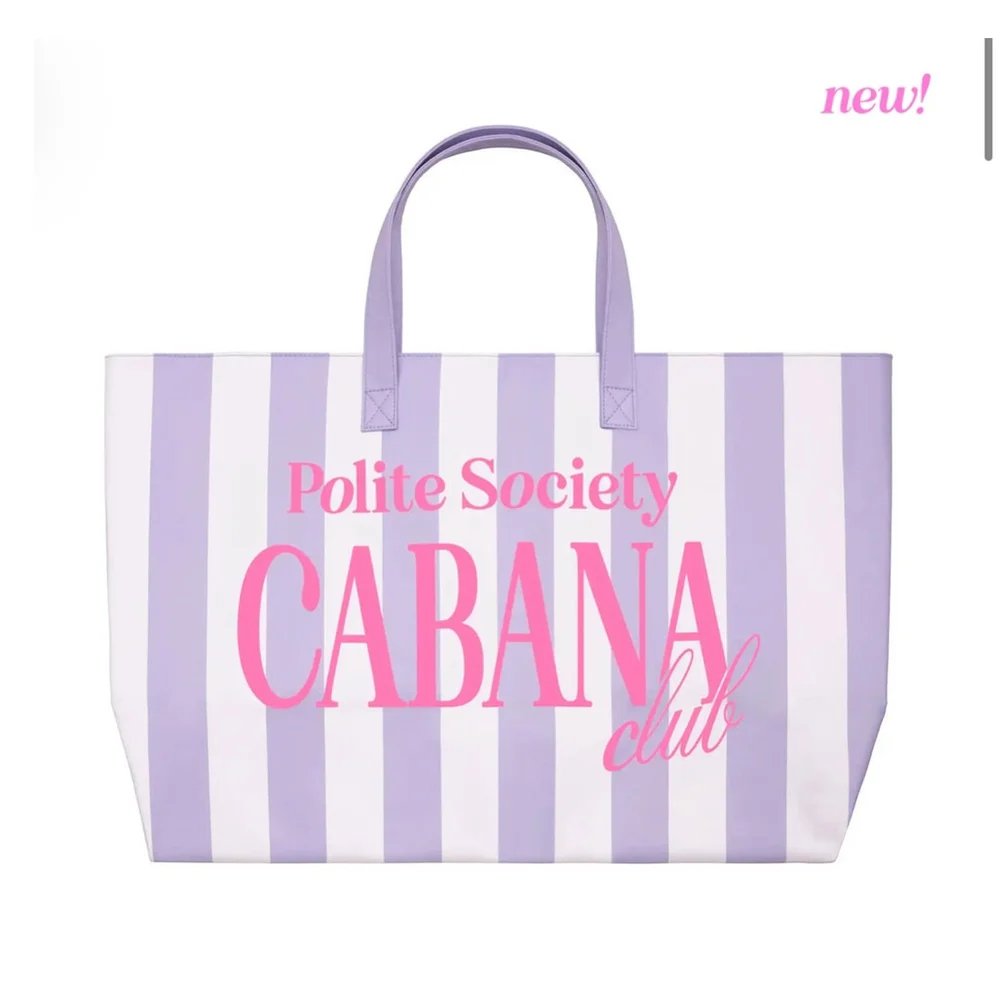 Polite Society Big A$$Tote Bag‎ (Cabana Club Edition)